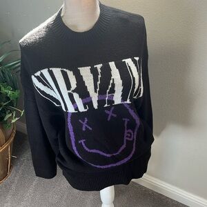 Nirvana crew neck sweater